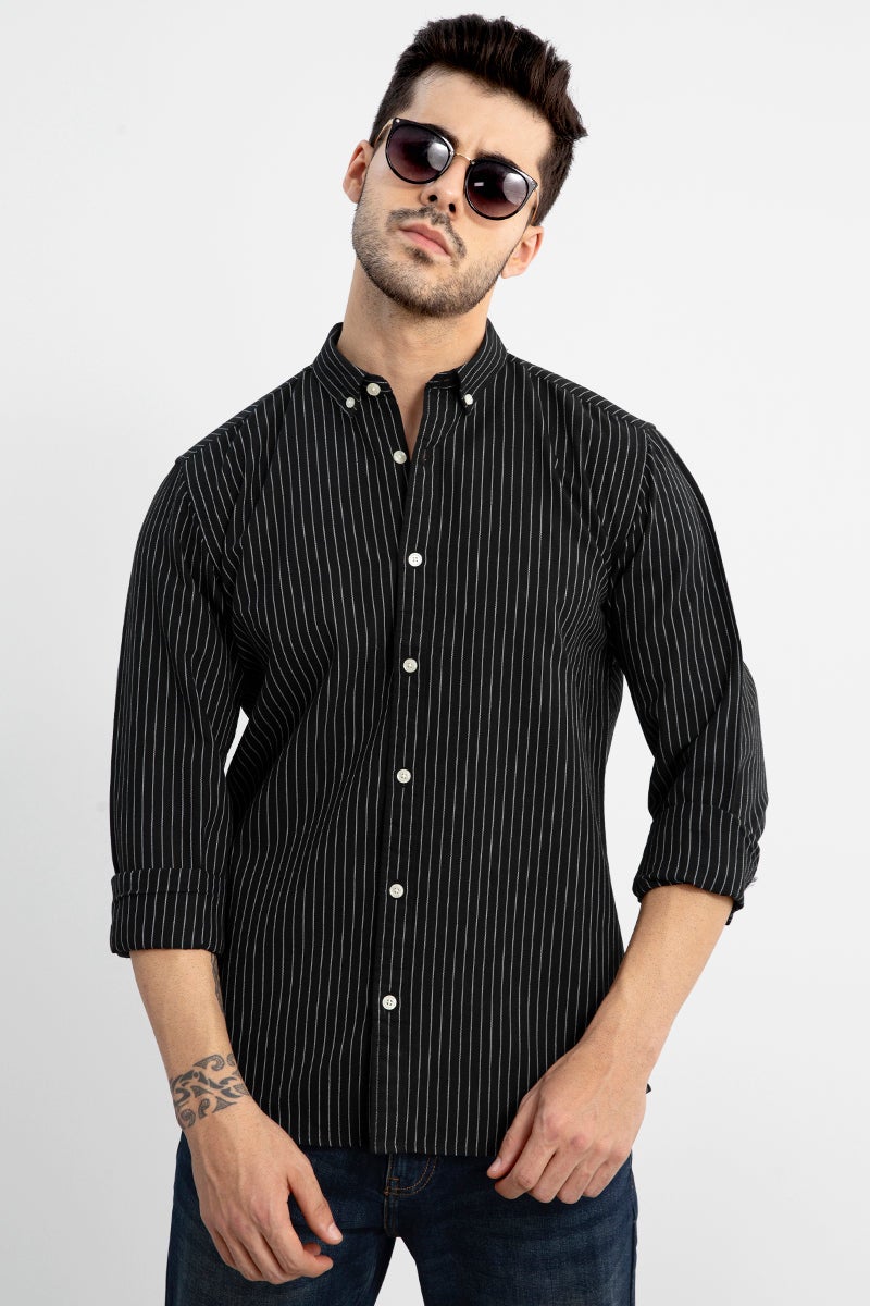 SNITCH Lining Black Shirt - Image 4